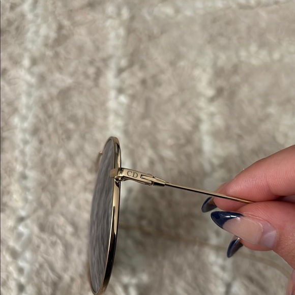 Dior Men´s Silver Aviator Sunglasses